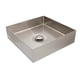 thumbnail image 3 of Ovalin Lavabo Rubinett Cuadrado Acero Inoxidable 304 Color Satinado, 3 of 6