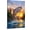 Frame-style, variant on Brown Trout Fishing Canvas Wall Art Jumping Fish Sunset Lake Scenery Poster Wildlife Nature Pictures for Living Room Cabin Lodge Decor Fishing Gifts for Men