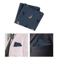 thumbnail image 4 of Pañuelos de hombre Colcomx 2 Uds Pañuelos Cuadrados estampados para negocios, 4 of 7