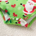 thumbnail image 7 of GYRATEDREAM Newborn Baby Girl Christmas Outfit Long Sleeve Romper Suspender Skirt Headband Set 3Pcs Fall Winter Outfits, 7 of 7