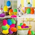 thumbnail image 5 of 50 Pack Fillable Easter Eggs 2.25'' Plastic Eggs Empty For Easter Egg Hunt, Halloween Party Favor, Multicolored Eggs, 5 of 6