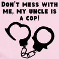 thumbnail image 2 of CafePress - My Uncle Is A Cop Body Suit - Baby Light Bodysuit, Size Newborn - 24 Months, 2 of 4