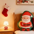 thumbnail image 5 of Hometravel Christmas Doll Pillow, Soft Shape Character Plush Cushion, Festive Santa Claus Decor for Home, Bedroom, Sofa, Holiday Season Decoration, 5 of 6