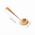 thumbnail image 3 of 2 Pcs Handmade Spoon Daily Dinner Serving Spoons Kitchen Supply, 3 of 6