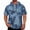 Light Blue, variant on OIOLOYJM Hoodies for Men Sun Protection Lightweight Camo Short Sleeve Hooded Shirts Rash Guard Quick Dry Hiking Fishing Tops Blue L