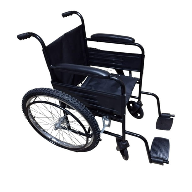 Silla de Ruedas Todo Terreno Plegable Vida Digna VDSR001 Negra