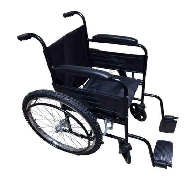 Silla de Ruedas Todo Terreno Plegable Vida Digna VDSR001 Negra