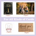thumbnail image 2 of Qucyy Porte-Cartes de Table en Or 32 Pcs, Porte-Cartes Photo en Forme de Cœur pour Mariage Fête Mini Porte-Cartes de Jeu Photo Menu Mémo Clips Rouge, 2 of 5