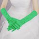 thumbnail image 1 of Nvzi Guantes de satén de estilo clásico para adultos, de longitud de ópera, de 15" (verde), 1 of 5