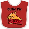 thumbnail image 3 of Inktastic Cutie Pie Boys or Girls Baby Bib, 3 of 4
