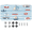 Multicolor 3, variant on ADECORIVY American Flag Front License Plate, Vinatge Sunflowers Novelty Vanity Tag Aluminum License Plate with 4 Holes, Metal Car Accessory for Men Women, 6 x 12 Inch