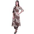 thumbnail image 3 of Moomaya Ensemble 2 Pcs pour Femmes en Coton Imprimé Kurta et Pantalon Robe Indienne Ensemble Ethnique, 3 of 6
