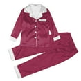 thumbnail image 3 of SUYIDA Christma Pajama Family Christmas Pjs Matching Sets with T-Shirt and Pants Holiday Family Sleepwear Pajamas, 3 of 7