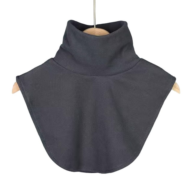 SharkTRUE Versatile Mock Collar Scarf, Interior Sunscreen Neck Collar Protection