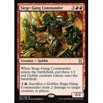 MtG Eternal Masters Rare Siege-Gang Commander #147