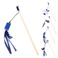 thumbnail image 4 of 2PCS Cat Teaser Bell Paper Tube Mouse Faux Feather Cat Wand Cat Interactive Toy, 4 of 10