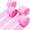 Pink-9580, variant on Crepe Paper Streamers 4 Rolls 328ft, Perl White Streamers for Birthday, Wedding Decorations (1.8 in x 82 Ft/Roll)