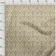 thumbnail image 3 of oneOone Cotton Flex Light Beige Fabric Damask Diy Clothing Quilting Fabric Print Fabric By Yard 40 Inch Wide, 3 of 4