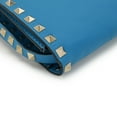 thumbnail image 4 of Pre-Owned VALENTINO GARAVANI Valentino Garavani Rockstud Shoulder Bag/Clutch Bag in Blue Leather, 4 of 10