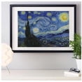 thumbnail image 1 of Starry Night Vincent Van Gogh Artwork Framed Art Poster Print, 1 of 10