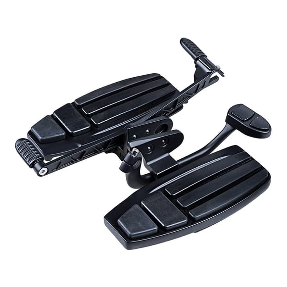 Matte Black Driver Floorboards Toe Heel Shifter Brake Lever Kit Compatible with Honda 2001-2017 GL1800 F6B 2014-2015 Valkyrie