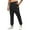 977#Black, variant on Men's Tall Fleece Sweatpants Long Drawstring Joggers with Pockets, Relaxed Fit for Lounge & Casual Athletic Wear Pink 3XL