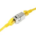 thumbnail image 2 of 8 Paquetes de Jacks CAT 6a, Acopladores RJ45 hembra a hembra rectos con blindaje, 2 of 6