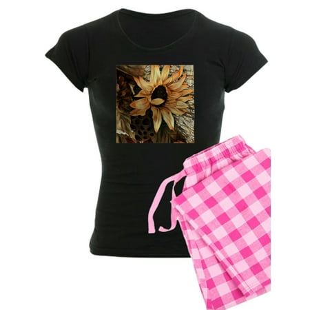 

CafePress - Sunflower Pajamas - Women s Dark Pajamas