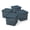 Dark Blue, variant on Mainstays Kids Pink Large Plastic Storage Bin with Lid