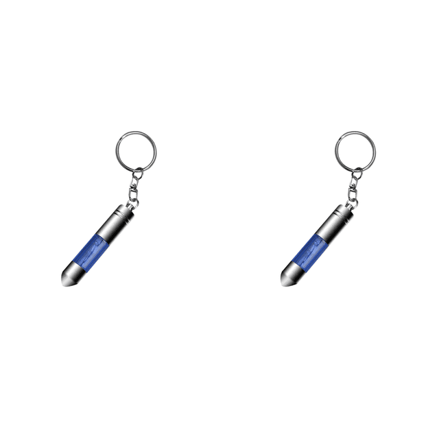 Llavero Antiestático Varilla Descarga Estática Portátil para El Cuerpo Humano () Azul
