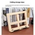thumbnail image 2 of iron Portable Laptop Stand,Laptop Riser Holder Compatible with All Laptops frequently travel for work（30.5 * 24CM）, 2 of 5