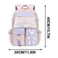 thumbnail image 2 of CasaChic Spine Protection Backpack for Primary School Students 1-6 Grades - Load Reduction, Large Capacity, Sturdy Lightweight Fabric with Cute Themed Design for Daily & Weekend Use, 2 of 5