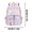 B, variant on Ergonomic Spine-Support Lightweight Backpack, Large Capacity Load-Reduction Daypack with padded shoulder straps for daily book storage and long-distance comfortable outdoor carrying