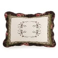 thumbnail image 4 of Modern Heirloom A367C09RDNDS Ensemble de Courtepointe Brooke - Format Double et Grand - 3 Pcs, 4 of 4