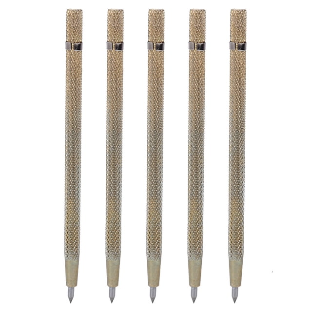5 bolígrafos de grabado con punta de carburo de diamante antideslizantes para cerámica, vidrio, metal y madera