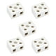 thumbnail image 1 of Bloques de terminales de cerámica de 2 vías de alta temperatura, conectores de porcelana 39x31.5x23mm para cable eléctrico 5 pcs, 1 of 3