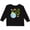 AB-Black, variant on Cute Fourth Birthday Alien in Outer Space Boys or Girls Long Sleeve Toddler T-Shirt