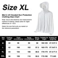 thumbnail image 2 of 1 adulto blanco de cuello alto con sombrero de verano protección UV ropa de piel fina protector solar, 2 of 5