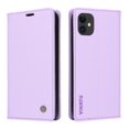 thumbnail image 4 of Funda para iPhone 12 Mini Estuche de Cuero PU Tipo Cartera con Ranuras para Tarjetas y Cierre Magnético, 4 of 5