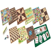 Merchant Ambassador: 365 Games - Classic Strategy Board & Card Games, All-In-1 Box, Traditional Game for Each Day of Year, Family Ages 6+, 1-8 Players