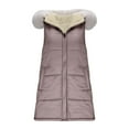 thumbnail image 4 of Women's Winter Coat Long Waterproof - Warm Snow Winter Jacket for Women, Cold Weather Outerwear, 4 of 4