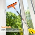thumbnail image 5 of MATCC 2 in 1 Window Cleaning Tools with Sponge Scrubber, 48 inch Long Detachable Squeegee, 180 degree Rotating, 5 of 8
