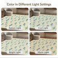 thumbnail image 7 of ODIKA 8'x10' Washable Area Rug Durable, Non-Slip And Sea Turtle Cartoon Ocean Animal With Nautical Border Whale Flowing Dynamic for Living Room, Under Sectional, Family, 7 of 7