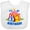 AA-White, variant on Inktastic Its My Birthday Circus Tent with Lion 2 Years Old Boys or Girls Baby Bib
