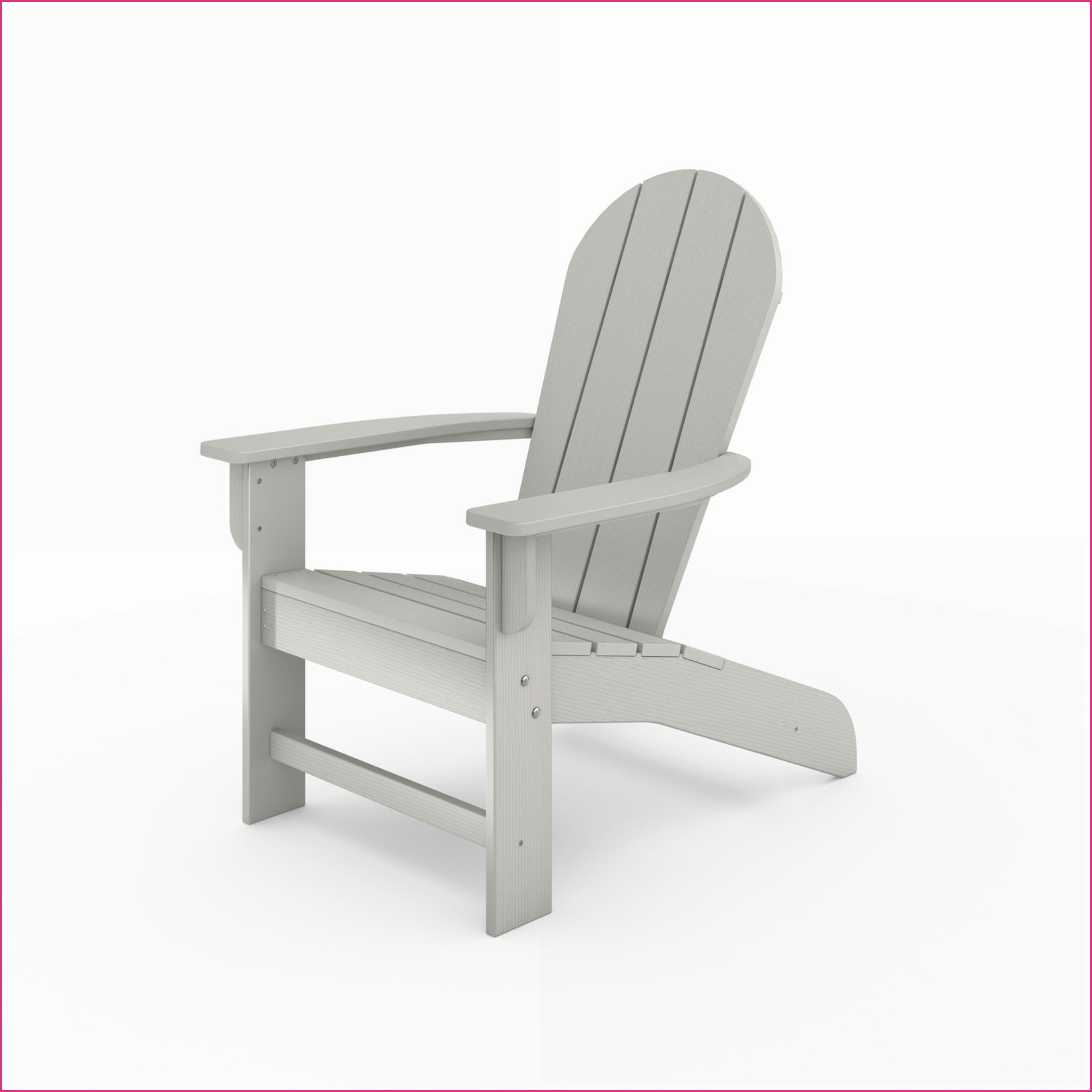 Adirondack Chairs Classic Dark Gray HDPE Poly Lumber for Pool Patio Garden | Dark Gray | HDPE