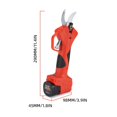 thumbnail image 3 of 25mm/30mm/40mm Cordless Pruner Shear Efficient Fruit Tree Bonsai Pruning Electric Tree Branches Cutter 16.8V/21V Battery ,Easy to Use, 3 of 6