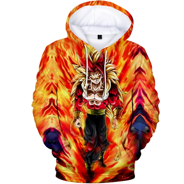 Dbz top hoodie walmart