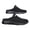 Black, variant on NOKIO Men's Knitted S𝗅ip On Mules Outdoor Casual Walking Shoes Non-S𝗅ip Lightweight Comfortable Sandals Summer Breathable Slippers for Travel Vacation Beac𝗁 Wear