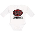 thumbnail image 3 of Inktastic Daddy Little Lumberjack Plaid Boys Long Sleeve Baby Bodysuit, 3 of 5
