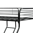 thumbnail image 6 of Tcbosik Bunk Bed Twin Over Full Size, Metal Bed Frame with Safety Guardrail and Built-in Ladder for Bedroom, No Box Spring Needed, Space Saving, Black, 6 of 7